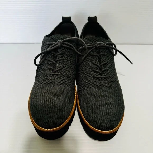 Eileen Fisher Eddy Gray Recycled Stretch Knit Platform
Oxford Size 9 - Picture 8 of 14